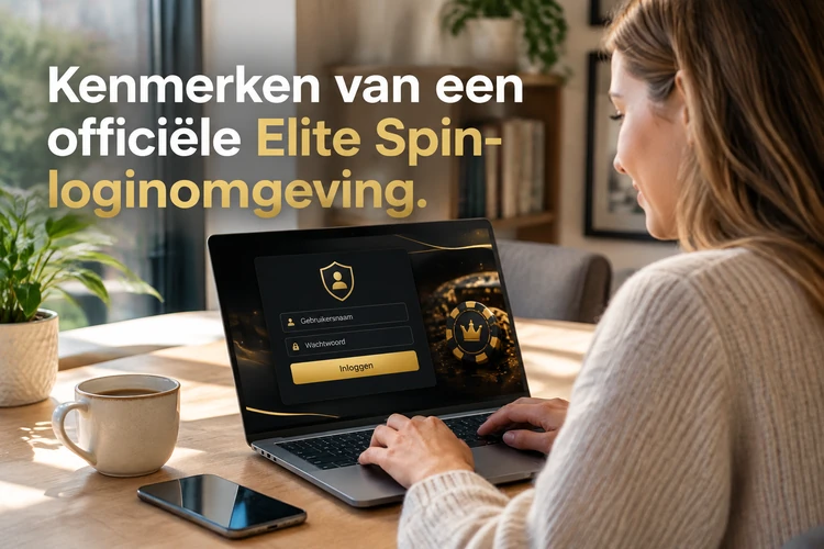 Kenmerken van een officiële Elite Spin-loginomgeving