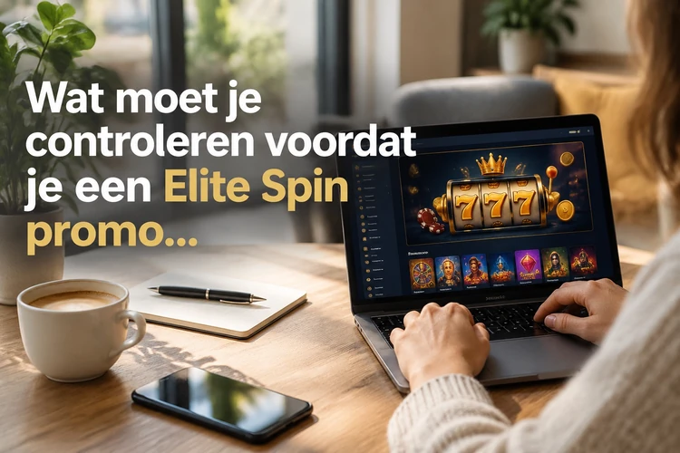 Wat moet je controleren voordat je een Elite Spin promo code gebruikt?